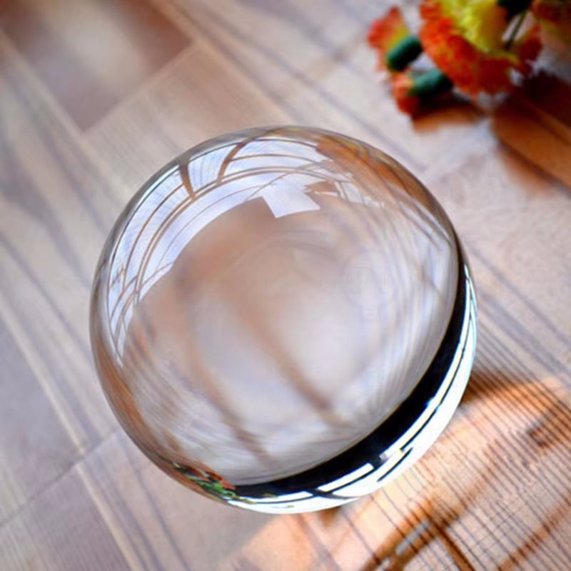 Clear 30/40/50/60/80/100/120/150Mm Crystal Ball with K9 Crystal Glass Ball for Photography Propfurniture Decoration Crystal Ball