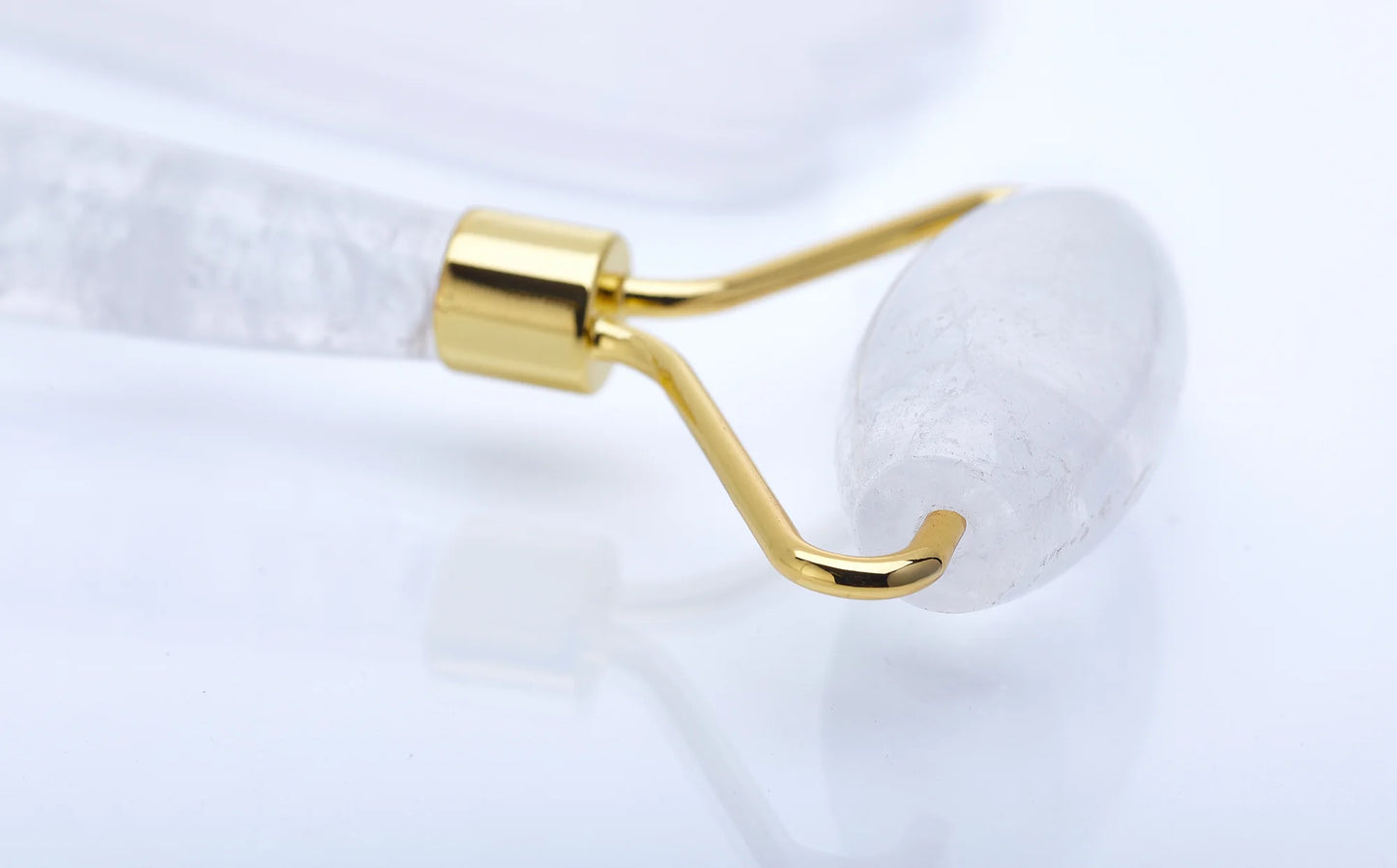 Clear Quartz Crystal Facial Roller
