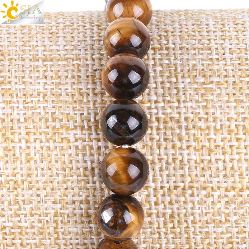 Tree of Life Simple Natural Stone Bracelet
