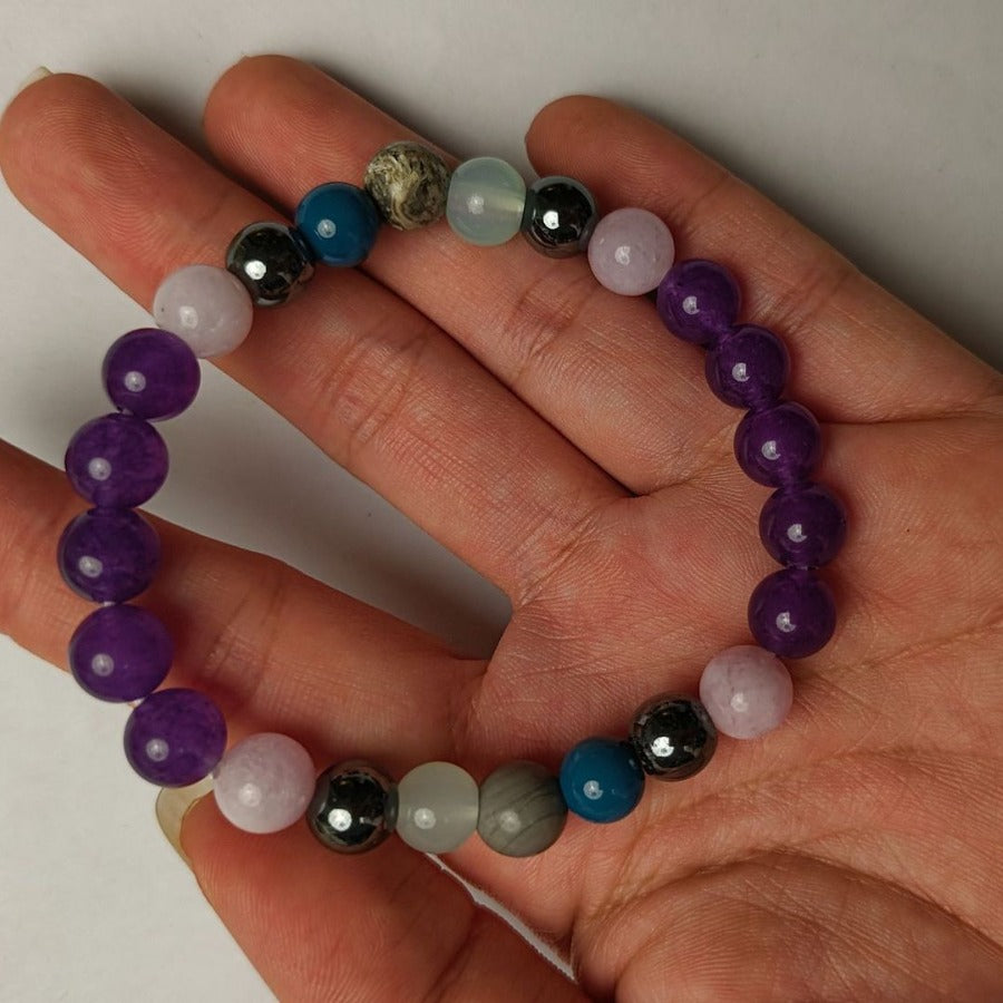 Boho Style 8Mm Beaded Bracelet
