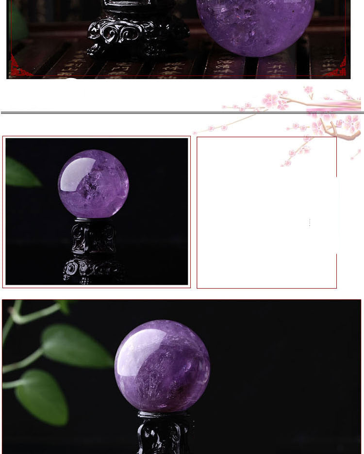 Polished and Polished Furnishings with Crystal Ball