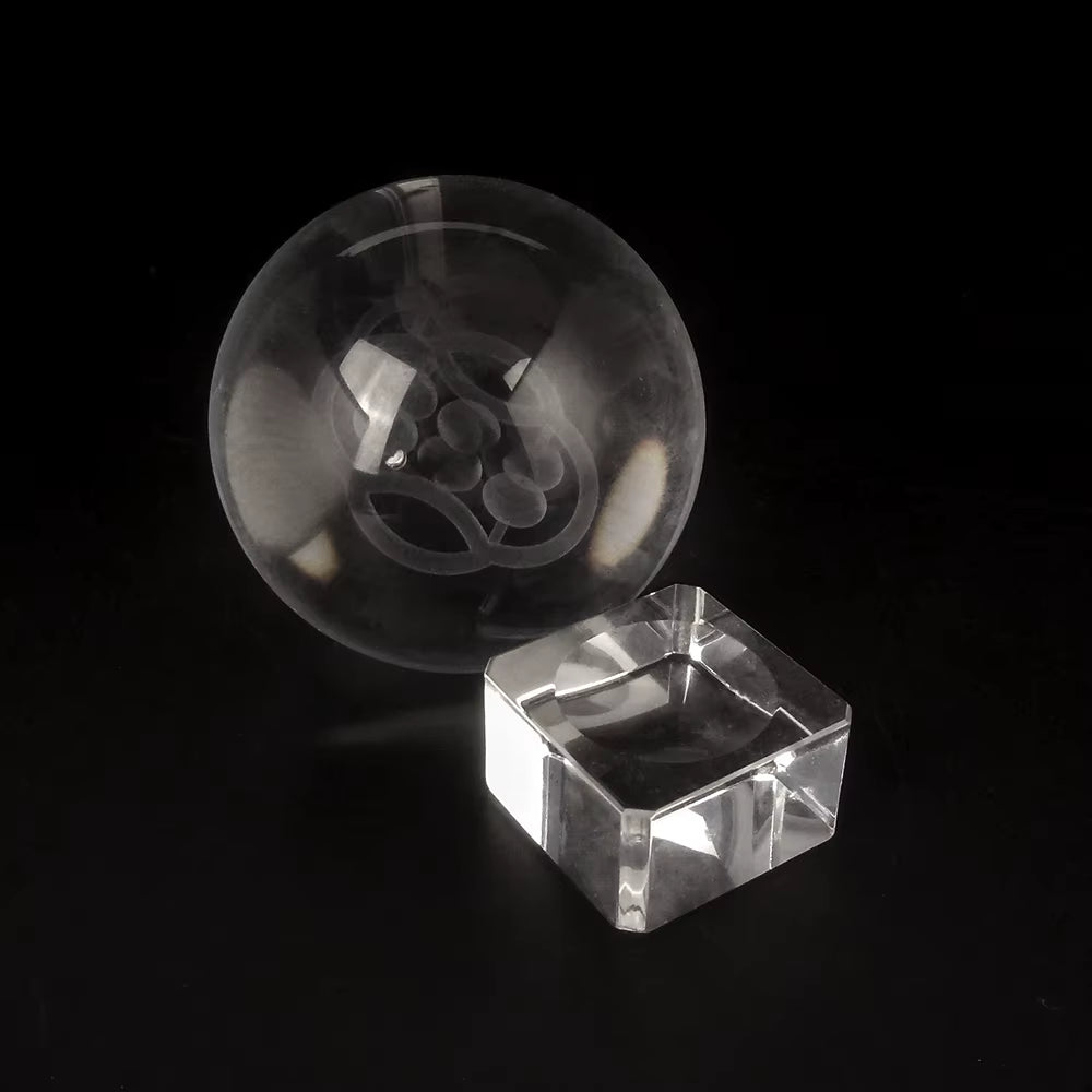 70Mm Crystal Ball Quartz Glass Transparent Ball Spheres Glass Ball Photography Balls Crystal Craft Decor Feng Shui Hot Sale