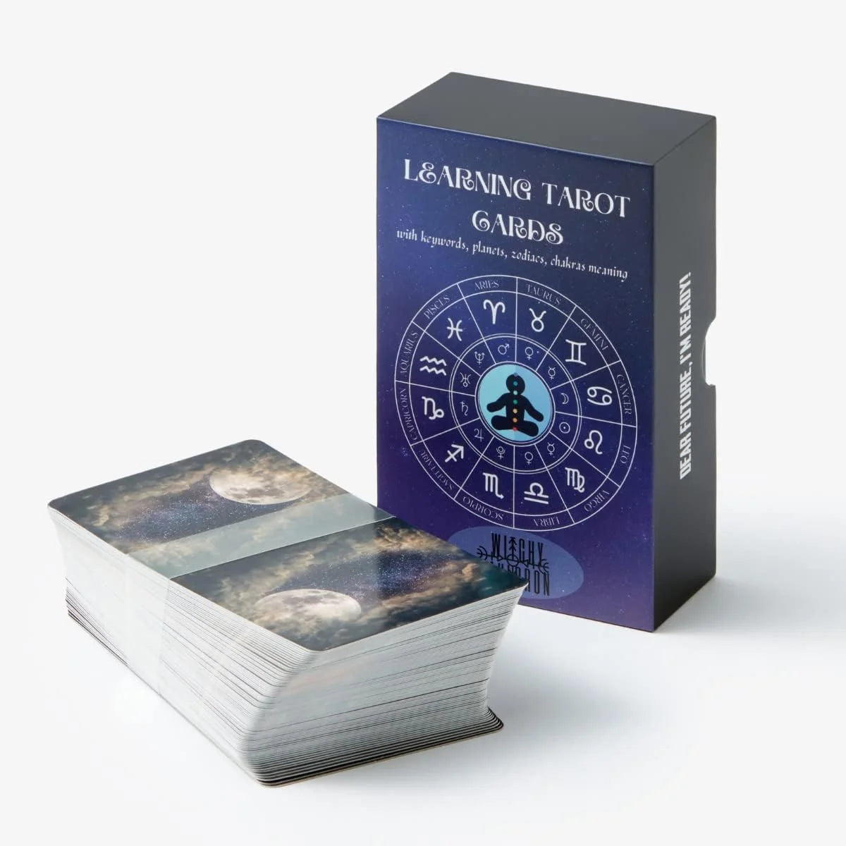 Learning Tarot Cards for Beginners with Meanings, Tarot Learning, Original Art