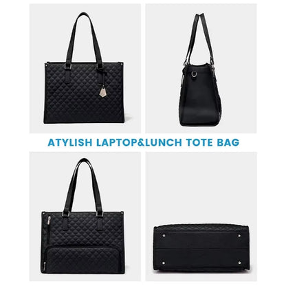 Portable Lunch Tote Bag for Women Multi Purpose Insulated Lunch Shoulder Pouch Makeup Bag Durable Waterproof Travel Bag 2025 New