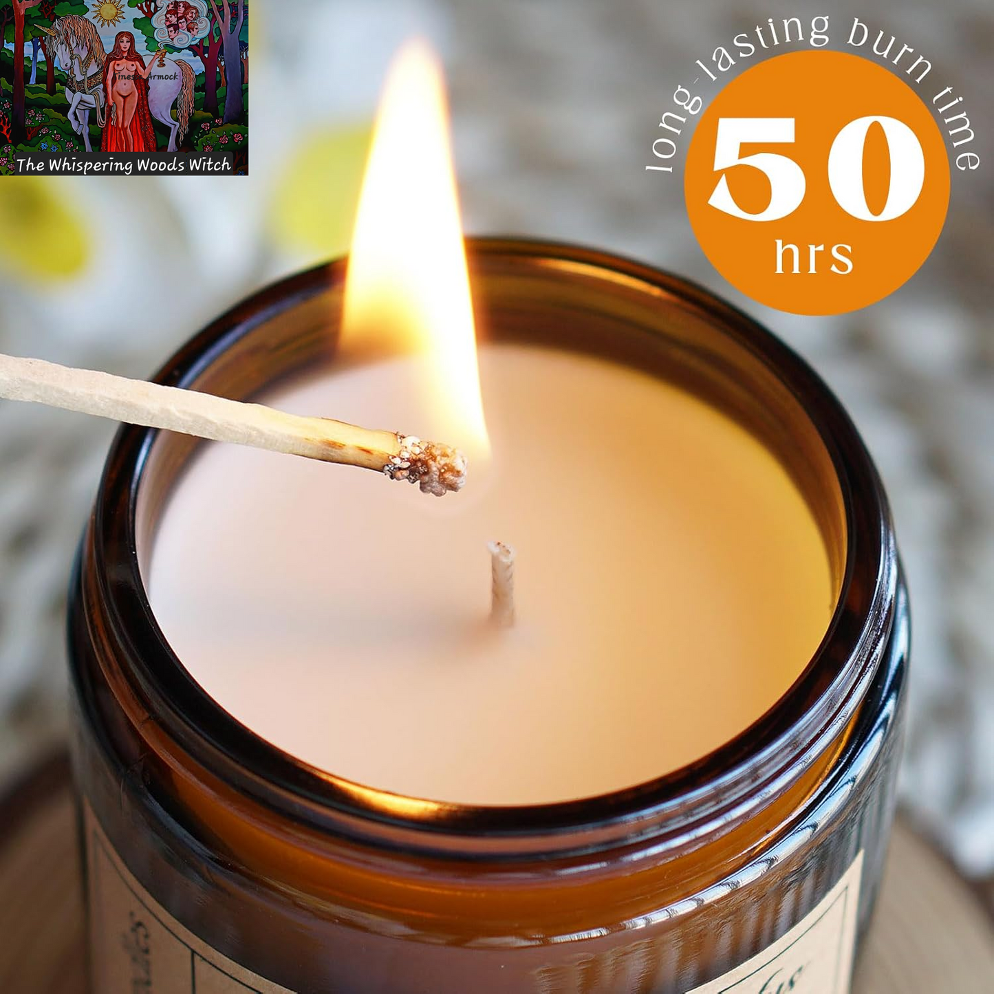 Lavender Eucalyptus Candles for Home Scented - 8Oz Aromatherapy Candles for Relaxation Stress Relief Soothing Anxiety, Calming Candles Gifts for Women Perfect for Relaxing Bath Yoga Meditation Healing